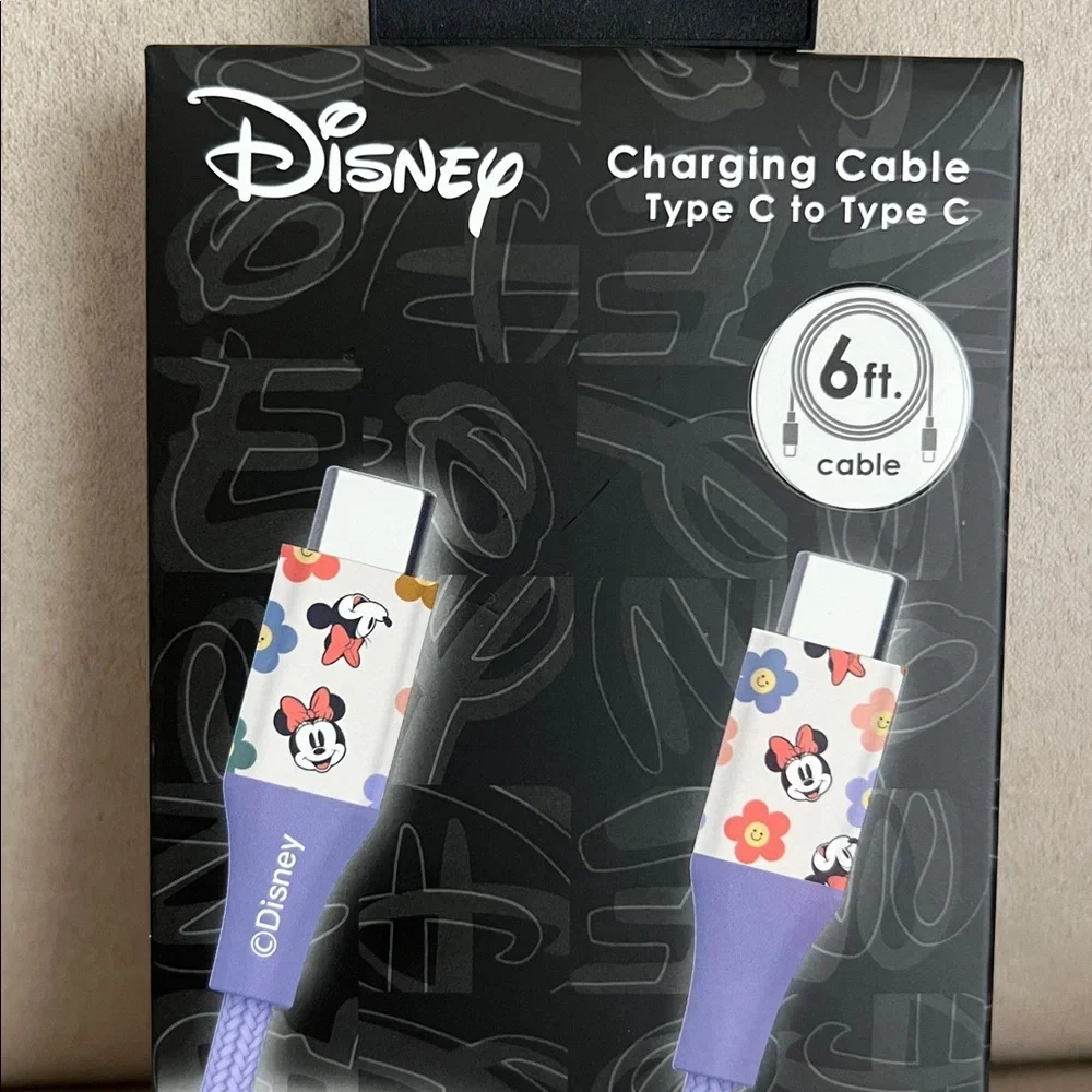 New Disney Minnie Type C Charging Cable